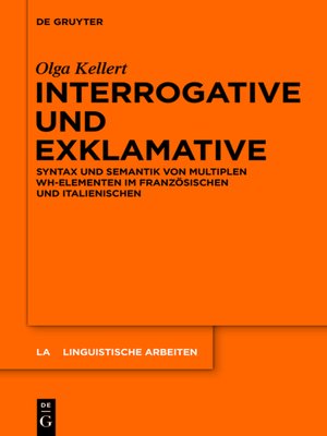 cover image of Interrogative und Exklamative